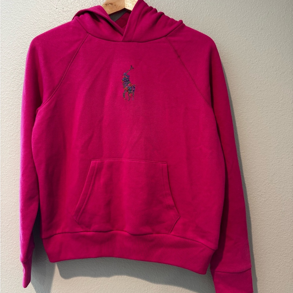 Polo by Ralph Lauren pink hoodie - XL (16)